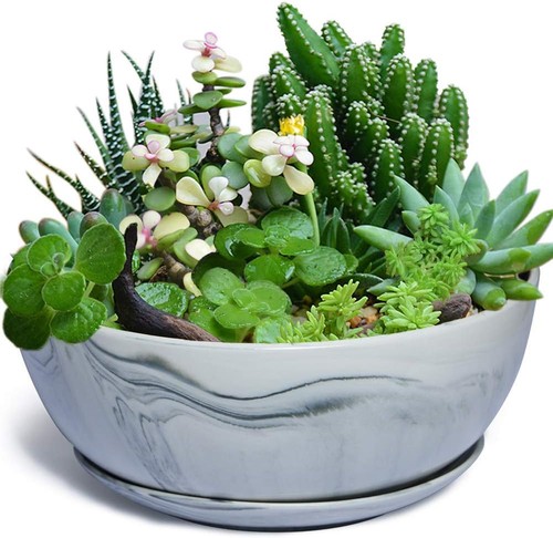 10inch large planter marble - 10inch,